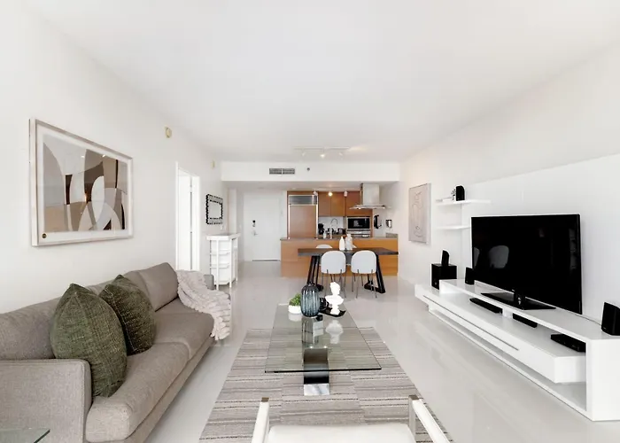 Icon W Brickell By Imd Miami Elegant River View 1Br 1Ba
