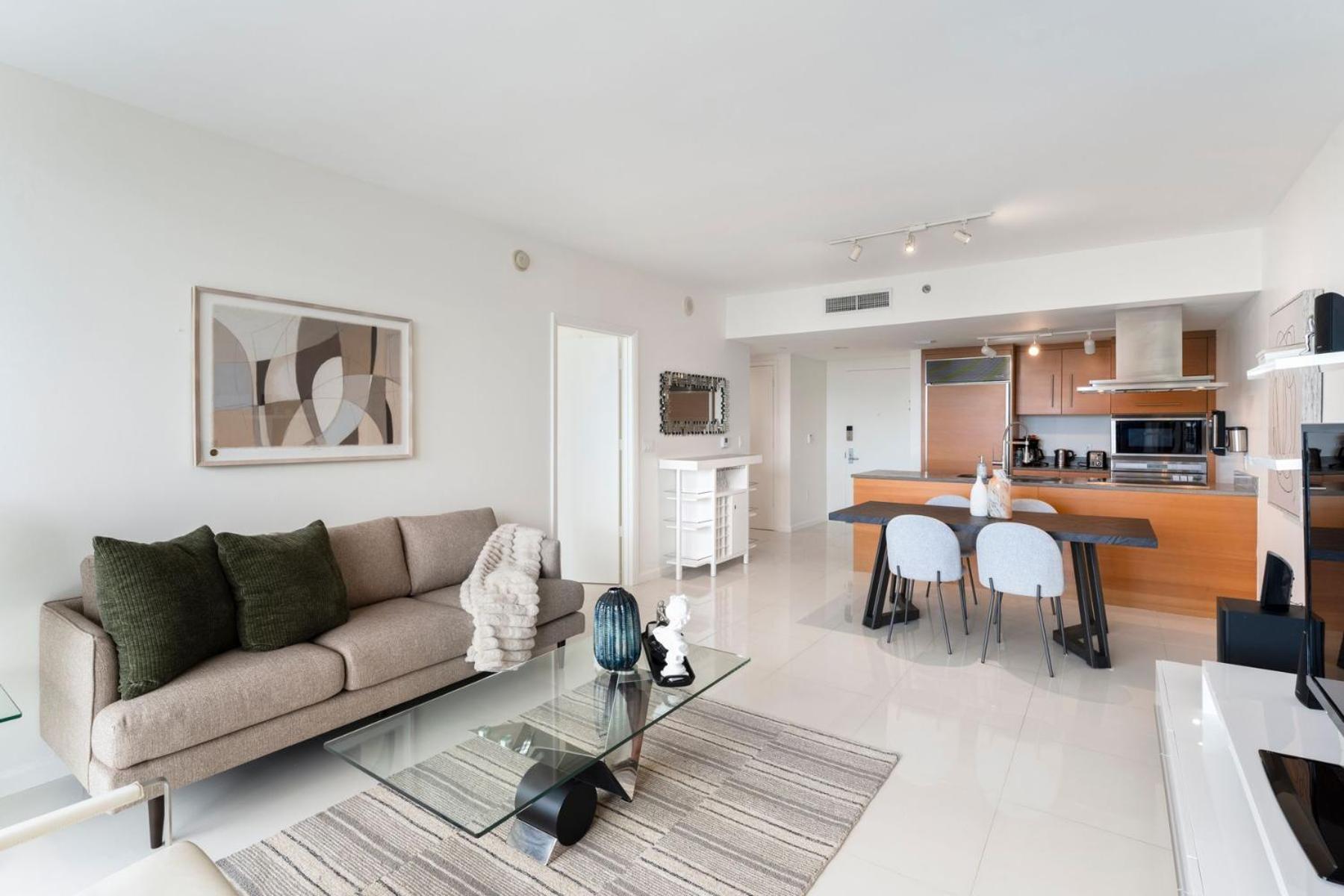 Icon W Brickell By Imd Elegant River View 1br 1ba Miami